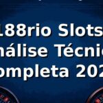 188rio Slots: Análise Técnica Completa 2026 🎰